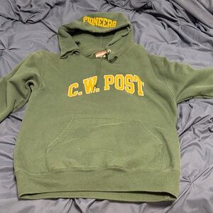 Green C.W. Post Pioneers Hoodie